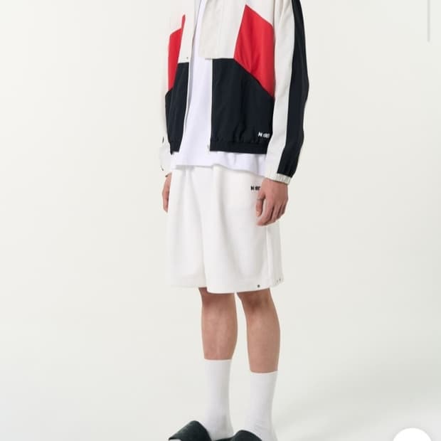 널디 크롭 바람막이 자켓 남자95