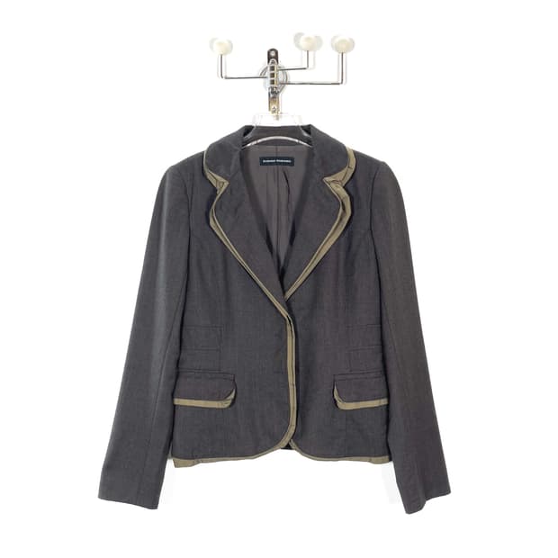 히로코 코시노 레이어드 카라 자켓