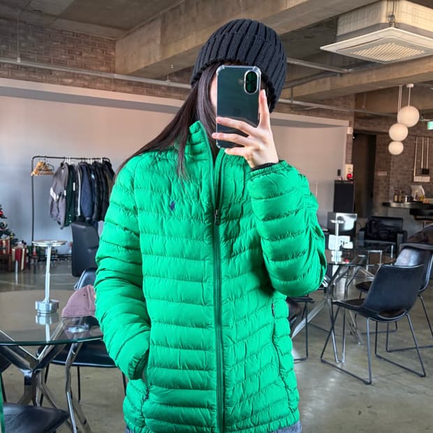 [S-M]폴로 랄프로렌 여성 경량 패딩