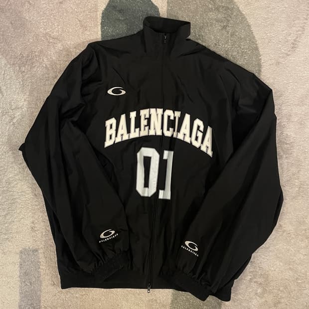 발렌시아가 바스켓볼 트랙자켓