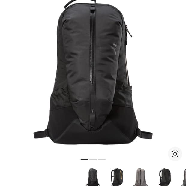 아크테릭스 아로22 블랙 백팩