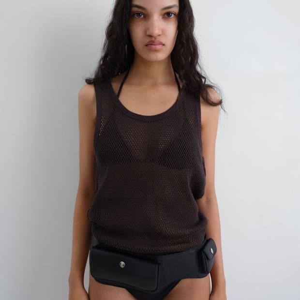 [M]기마구아스 Mateo 메쉬 탑/블랙