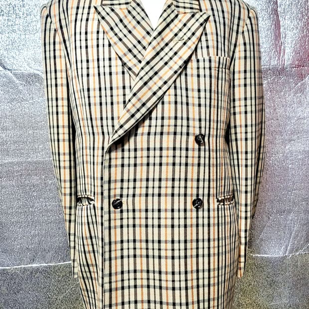 <필독> 인스턴트펑크 체크 더블 자켓