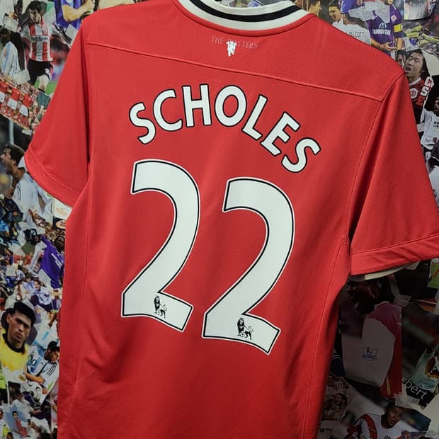 맨유 11-12 스콜스 은퇴번복 유니폼