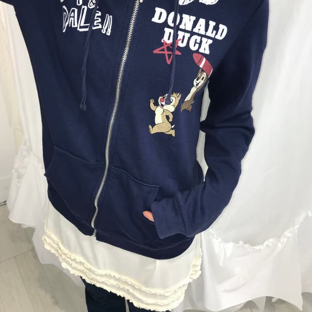 ⊹ Disney Hood Zip-Up