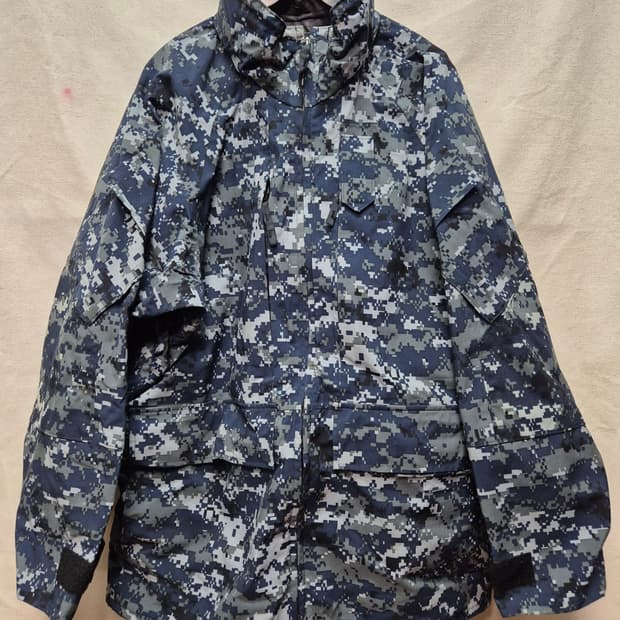 미해군 고어택스 자켓 거의새상품급