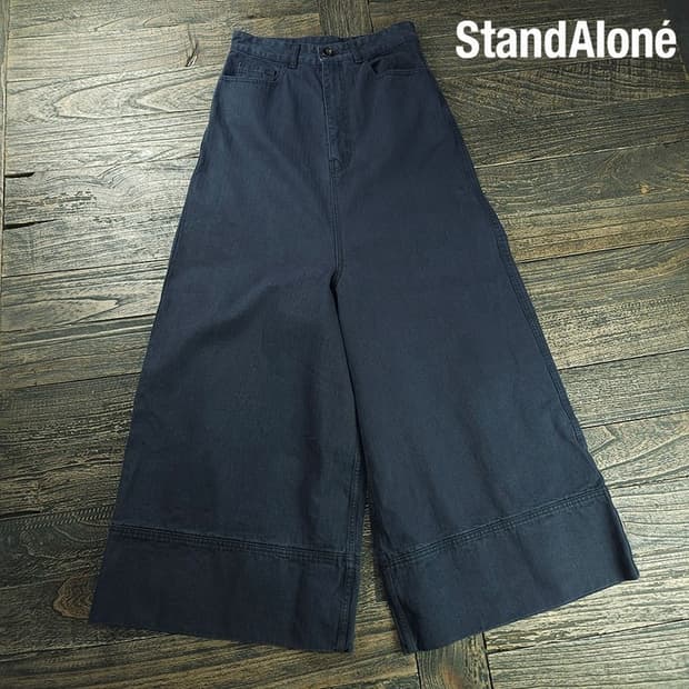 [STAND ALONE] 스탠드얼론 와이드 배기 팬츠 P02035