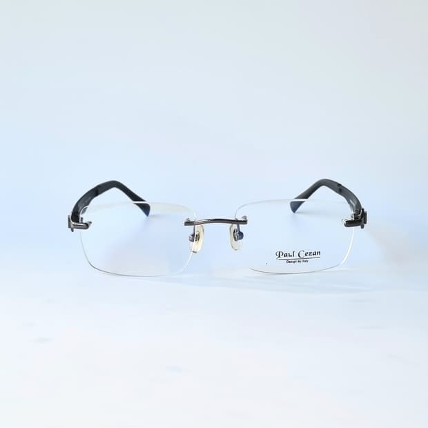 데드스탁 스텐다드 사각 무테 실버 프레임  348