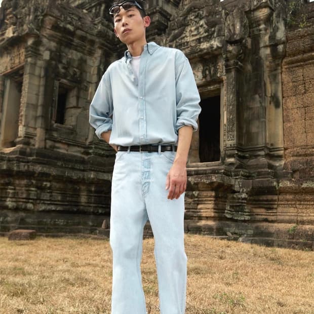 STU 24 spring 플레어 데님팬츠