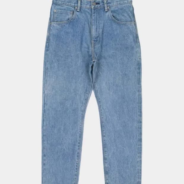 Hatski 하츠키 레귤러 테이퍼드 데님 (Ice Blue) 3사이즈