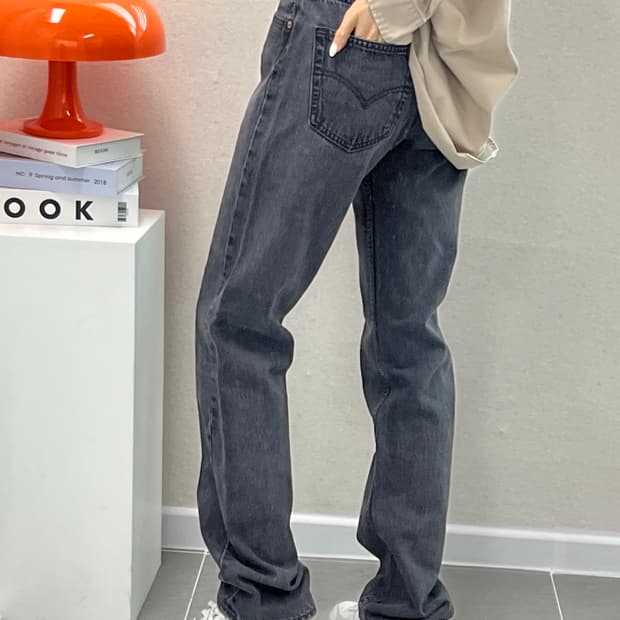 (허단36)00'S 리바이스 캐나다 501흑청-M1379