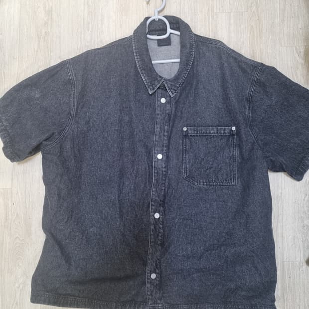 [3XL] 조던 데님 반팔 셔츠