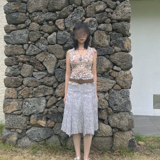 lavender skirt