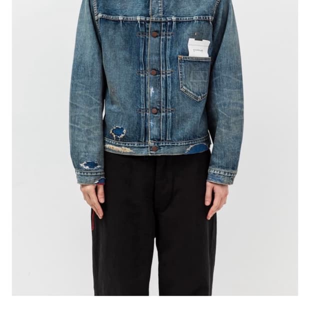 L) 아나크로놈 리메이크 데님 트러커 1세대