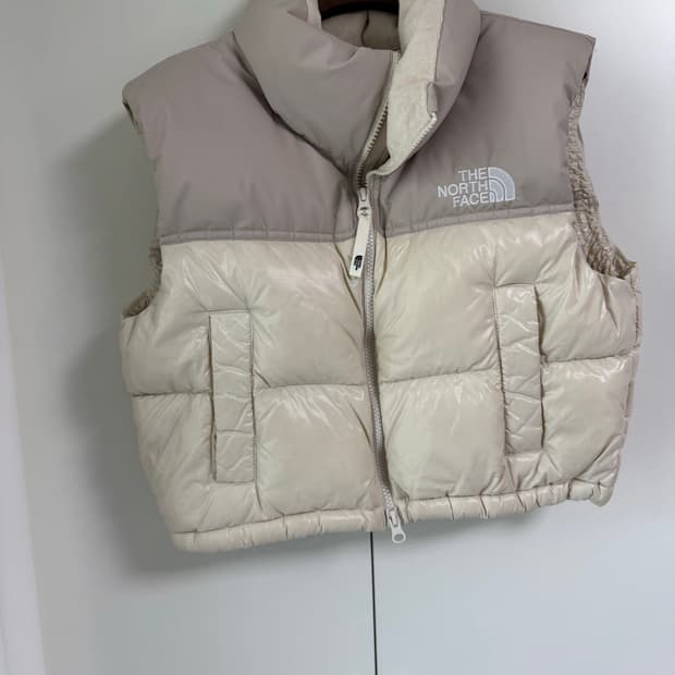 노스페이스 화이트라벨 노벨티 눕시 베스트 패딩