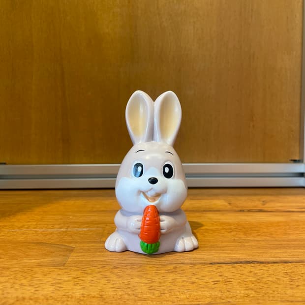 Vintage Rabbit Coin Bank
