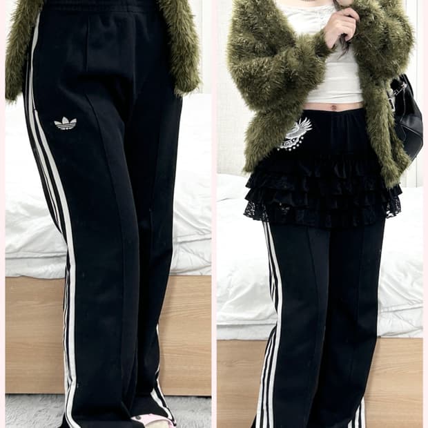 아디다스 베켄바우어 블랙 트랙팬츠