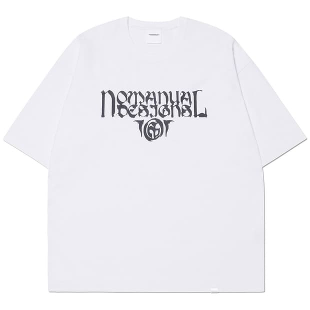 노매뉴얼 P.T T-SHIRT - WHITE 화이트 티셔츠 M