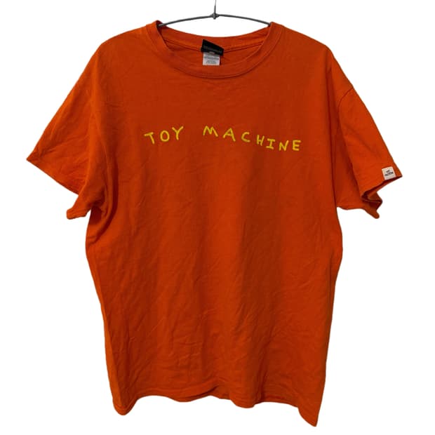 Toy machine Fist 백프린트 반팔 티셔츠