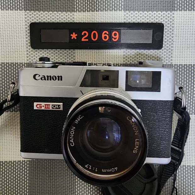 캐논 G3 캐논넷 QL 17 필름카메라