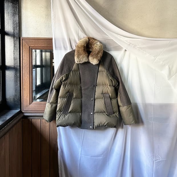 PLUMPYNUTS fur down jacket