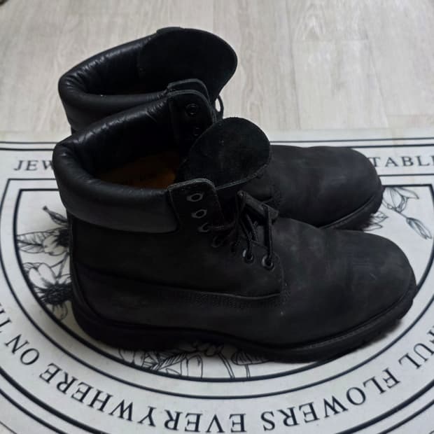 [260~265] 팀버랜드 6인치 워터프루프 프리미엄 블랙부츠