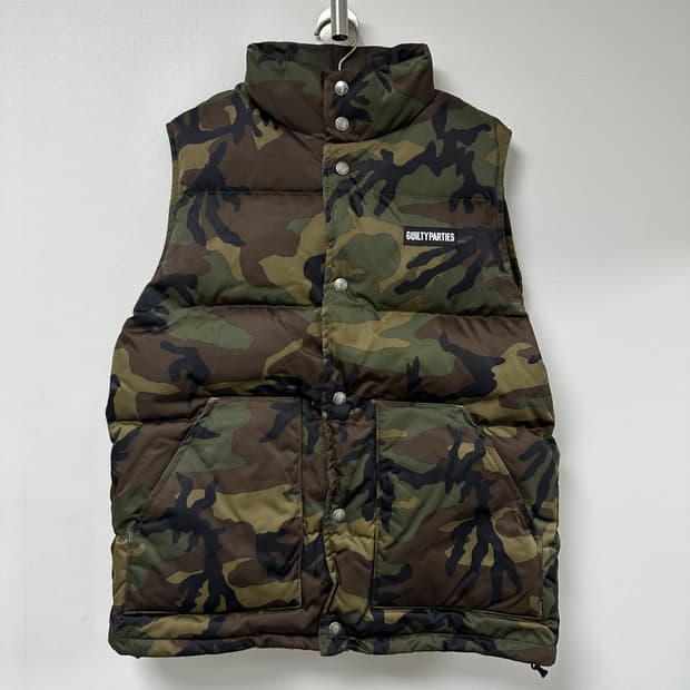 [와코마리아] wackomaria camo down vest