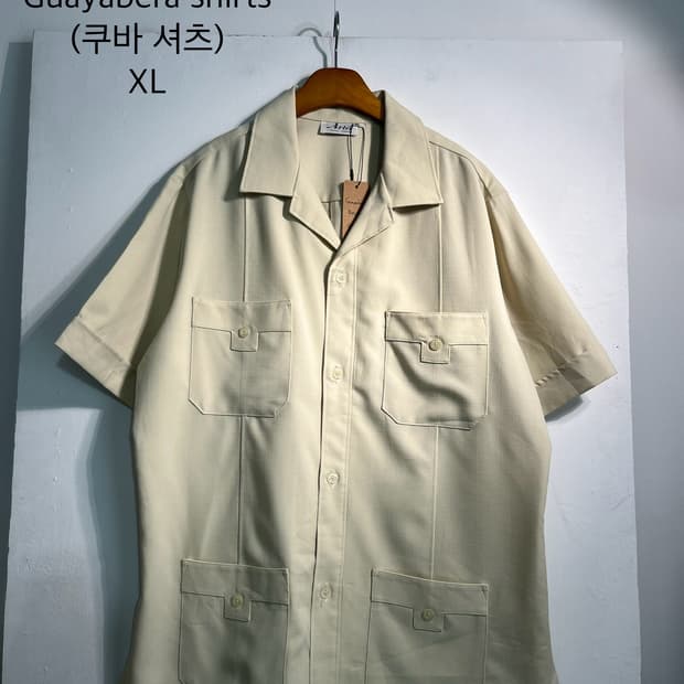 Guayabera shirts (쿠바 셔츠) XL