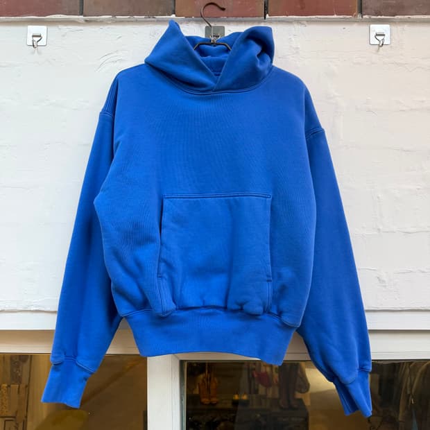 YZY 이지갭 후드티 블루 M