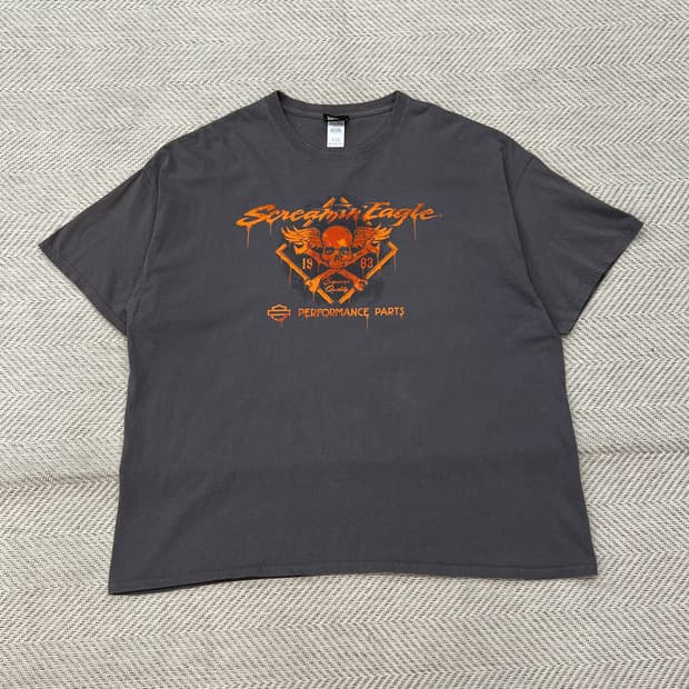 할리데이비슨 프린팅반팔티 r3077