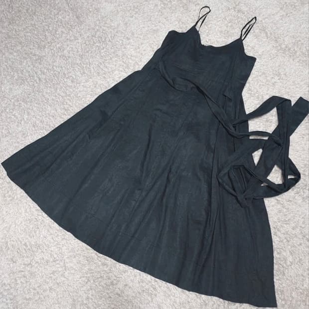 뷔스티에 린넨롱원피스(마원피스)