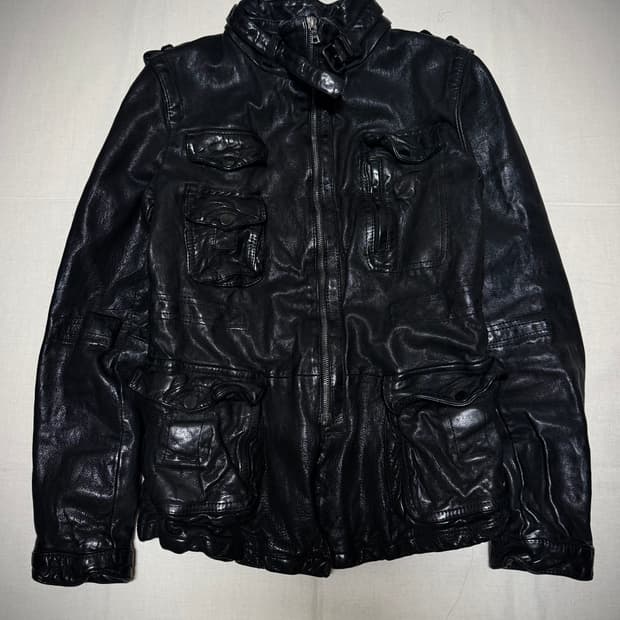 Neil barrett Buffalo Leather jacket