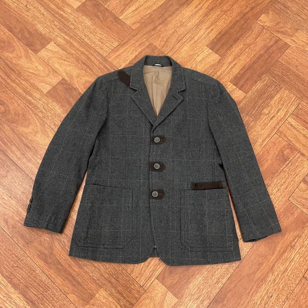 헨리코튼 모직 자켓