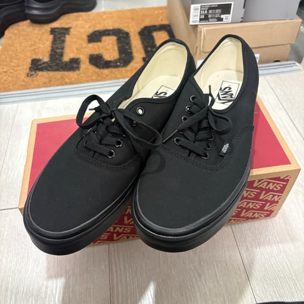 [295] 반스 어센틱 블랙