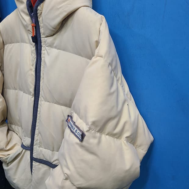 빈티지 리바이스 레드탭 오리털푸퍼패딩