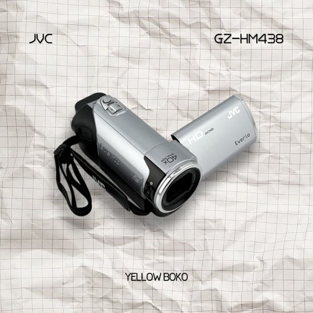 [💖에스파 감성] JVC 켄우드 GZ-HM438 브이로그 비디오 캠코더