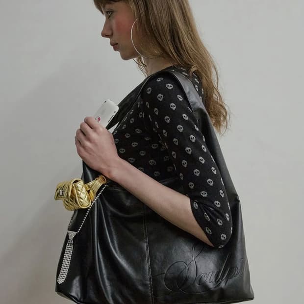 스컬프터 Everyday Hobo Bag Black