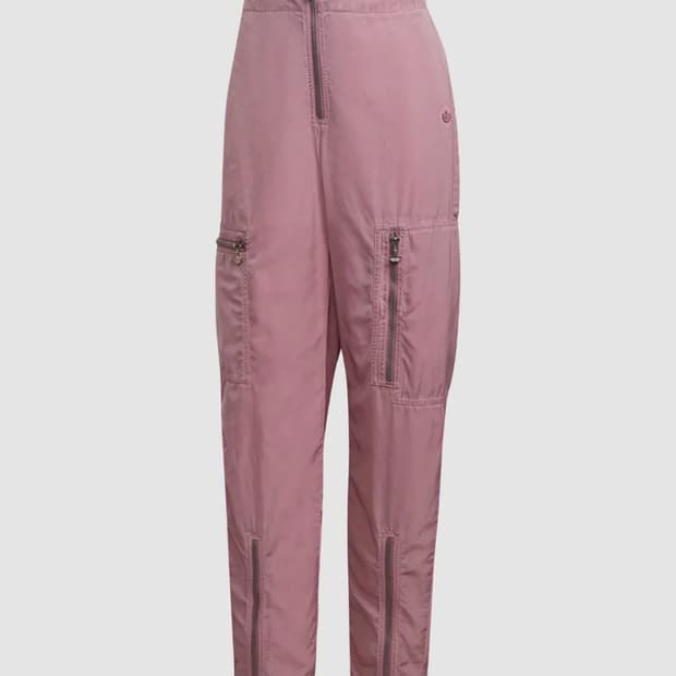 아디다스 가먼트다이 트랙팬츠 - 핑크 / HG1088