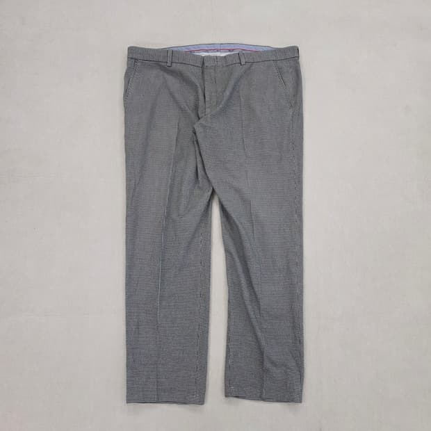 [98] 루이까스텔 골프 하운드체크 바지 팬츠 1223J2