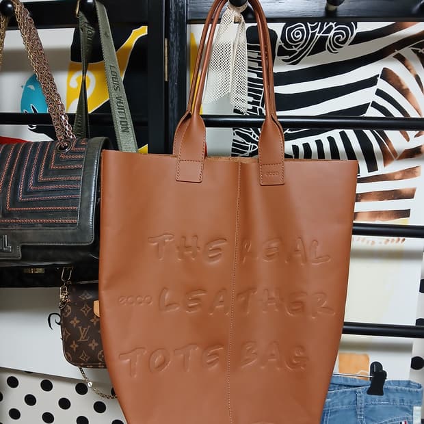 ecco Tote Real Leather bag