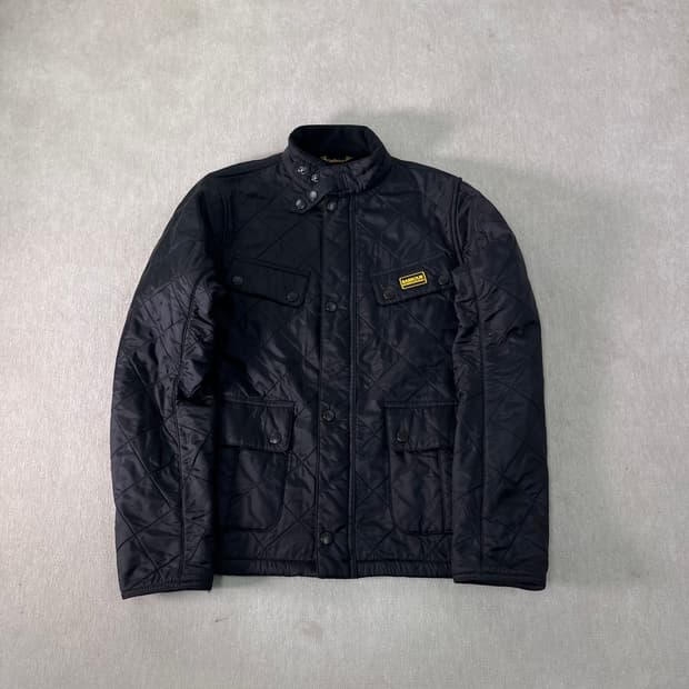W95 바버 아리엘 퀄팅 자켓