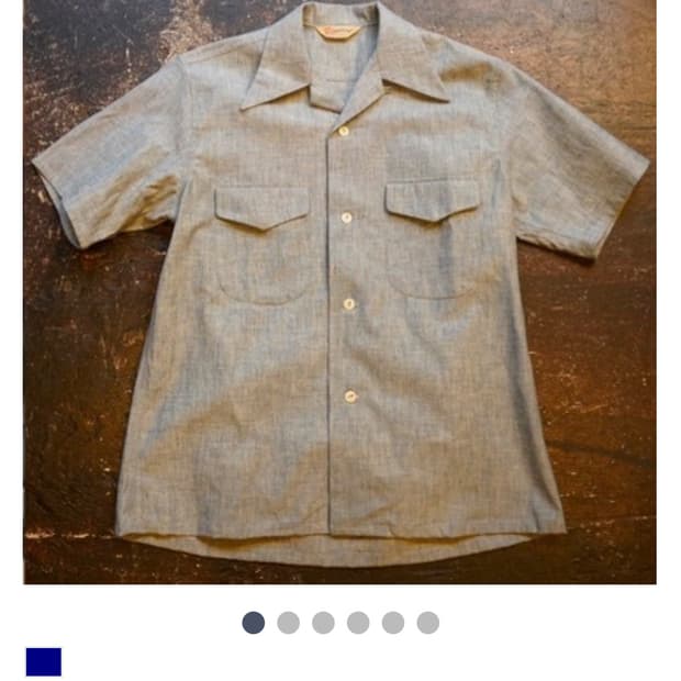 그루빈하이 1940s 샴브레이 S/S Shirt