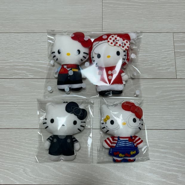 헬로키티 맥도날드 50주년 해피밀 맥토이 인형 세트