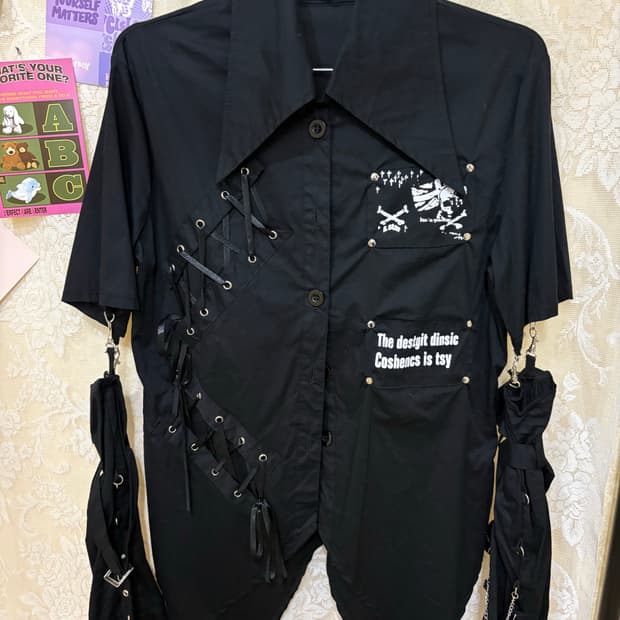 addictrap 어딕트랩 고스펑크 셔츠 