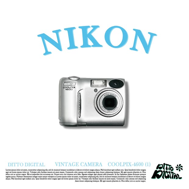 Nikon Coolpix-4600디카