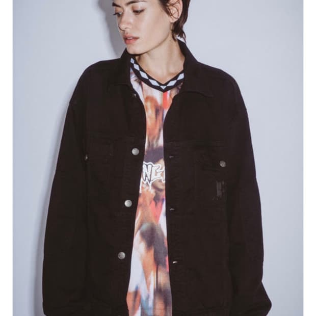 퍼킹어썸 트러커 자켓 팝니다 L