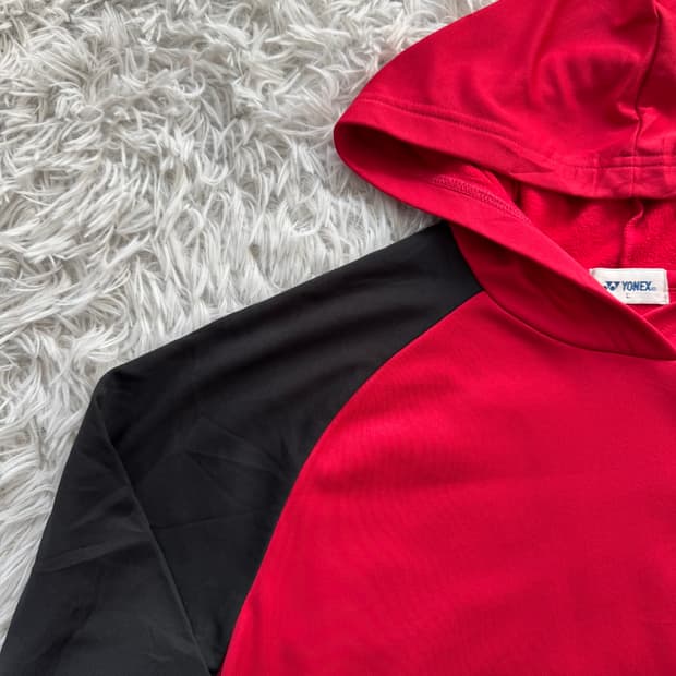 YONEX 일본빈티지 후드티 요넥스 빈티지후드티 기모후드티 L 100