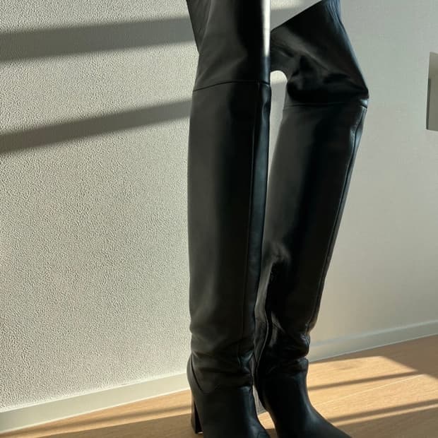 렉토 (RECTO) 니하이 싸이하이 부츠 36.5