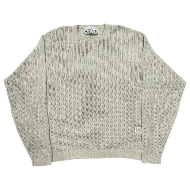 세터 이비자 내추럴 메시드 니트 내추럴 그린 L