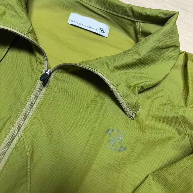 산산기어 SS22 라이트자켓 그린 1사이즈 (극악매물)